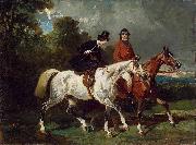 Alfred Dedreux Ride oil on canvas
